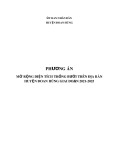 Phương án mở rộng diện tích trồng bưởi trên địa bàn huyện Đoan Hùng giai đoạn 2021-2025