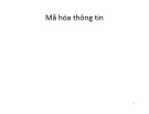 Bài giảng Mã hóa thông tin