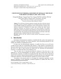 Coefficients of thermal expansion of metallic thin films with body centered cubic structure