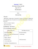 Giáo án lớp 3 tuần 32 năm học 2019-2020