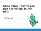 Bài thuyết trình môn Pháp luật đại cương: Quốc hội nước Cộng hòa xã hội chủ nghĩa Việt Nam