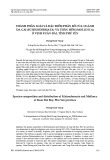 Thành phần loài và đặc điểm phân bố của ngành da gai (Echinodermata) và thân mềm (Mollusca) ở vịnh Xuân Đài, tỉnh Phú Yên