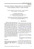 Random matrix generators for optimizing a fuzzy biofuel supply chain system