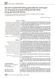 Bảo tồn và phát triển không gian kiến trúc cảnh quan các làng quan họ truyền thống tỉnh Bắc Ninh trong quá trình đô thị hóa