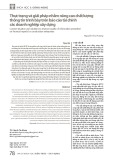 Thực trạng và giải pháp nhằm nâng cao chất lượng thông tin trình bày trên báo cáo tài chính các doanh nghiệp xây dựng