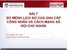 Bài giảng Những nguyên lý cơ bản của chủ nghĩa Mác–Lênin: Bài 7 - ThS. Nguyễn Văn Thuân