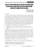 Các yếu tố ảnh hưởng đến sự hài lòng của khách hàng đối với dịch vụ gom hàng lẻ của các doanh nghiệp logistics ở thành phố Hồ Chí Minh