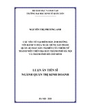 Luận án Tiến sĩ Quản trị kinh doanh: Các yếu tố tại điểm bán hàng ảnh hưởng tới hành vi mua ngẫu hứng sản phẩm quần áo may sẵn – Nghiên cứu nhóm nữ thanh niên trên địa bàn thành phố Hà Nội và thành phố Hồ Chí Minh