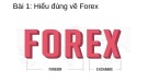 Bài giảng Bí mật Pro Forex - Bài 1: Hiểu đúng về Forex