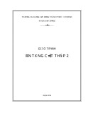 Giáo trình Bê tông cốt thép 2 - Cao đẳng Xây dựng TP. Hồ Chí Minh