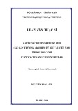 Luận văn Thạc sĩ Quản trị kinh doanh: Xây dựng thương hiệu số cho các sàn thương mại điện tử B2C tại Việt Nam trong bối cảnh cuộc Cách mạng Công nghiệp 4.0