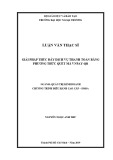Luận văn Thạc sĩ Quản trị kinh doanh: Giải pháp thúc đẩy dịch vụ thanh toán bằng phương thức quét mã VNPAY-QR