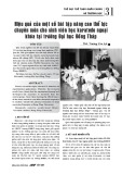 Hiệu quả của một số bài tập nâng cao thể lực chuyên môn cho sinh viên học karatedo ngoại khóa tại trường Đại học Đồng Tháp