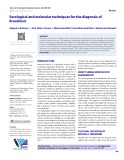 Serological and molecular techniques for the diagnosis of Brucellosis