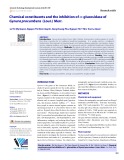 Chemical constituents and the inhibition of a-glucosidase of Gynura procumbens (Lour.) Merr.