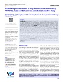 Establishing murine models of hepatocellular carcinoma using NOD/SCID, nude and Balb/c mice: An initial comparative study