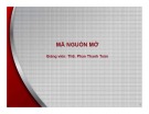 Bài giảng Mã nguồn mở: Bài 3 - ThS. Phan Thanh Toàn