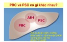 Bài giảng PBC và PSC có gì khác nhau - PGS.TS.BS Bùi Hữu Hoàng