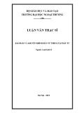 Luận văn Thạc sĩ Luật kinh tế: Bảo đảm và khuyến khích đầu tư theo Luật Đầu tư