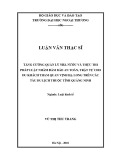 Luận văn Thạc sĩ Luật kinh tế: Tăng cường quản lý nhà nước và thực thi pháp luật nhằm đảm bảo an toàn, trật tự cho du khách tham quan Vịnh Hạ Long trên các tàu du lịch thuộc tỉnh Quảng Ninh