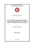 Luận văn Thạc sĩ Quản trị kinh doanh: Nâng cao hiệu quả hoạt động marketing – ngành hàng điều hòa thương mại – công ty TNHH LG Electronics Việt Nam Hải Phòng (LGEVH)