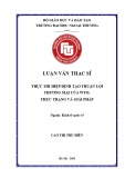 Luận văn Thạc sĩ Kinh tế quốc tế: Thực thi Hiệp định tạo thuận lợi thương mại của WTO: thực trạng và giải pháp