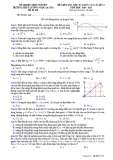 Đề thi học kì 1 môn Vật lí 12 năm 2020-2021 có đáp án - Trường THPT Lương Ngọc Quyến