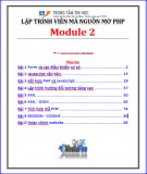 Giáo trình Lập trình viên mã nguồn mở PHP – Module 2