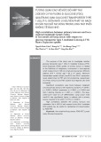 Tương quan cao về mức độ hấp thu 2-deoxy-2-F18- fluoro-D-glucose (FDG) qua trung gian glucose transporter type 1 (Glut-1) giữa khối u nguyên phát và hạch di căn tại chỗ tại vùng trong ung thư phổi không tế bào nhỏ