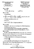 Đề kiểm tra học kì 1 môn Toán lớp 9 năm học 2019-2020 – Phòng Giáo dục và Đào tạo Hà Đông
