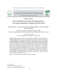 The classification system and characteristics of coastal landscapes in Quang Ngai province