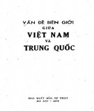 Vấn đề biên giới giữa Việt Nam và Trung Quốc