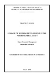 Summary of Doctoral thesis in Economics: Linkage of tourism development in the north central coast