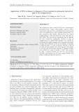 Application of PCR technique in diagnosis of four respiratory pa thogeni c bacteria in pigs at the slaughterhouse