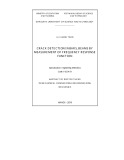 Abstract of doctor thesis in Mechanical engineering and Engineering mechanics: Crack detection in bars, beams by measurement of frequency response function