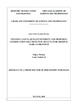 Abstract of a thesis doctor of Philosophy in biology: Studying vascular plant diversity and proposing conservation solutions in Pu Hoat Nature Reserve, Nghe An province