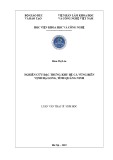 Luận văn Thạc sĩ Sinh học: Nghiên cứu đặc trưng khu hệ cá vùng biển vịnh Hạ Long, tỉnh Quảng Ninh