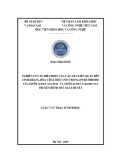 Luận văn Thạc sĩ Sinh học: Nghiên cứu sự biểu hiện của các gen liên quan đến tính kháng hóa chất diệt côn trùng (pyrethroid) của muỗi Aedes aegypti và muỗi Aedes albopictus truyền bệnh sốt xuất huyết