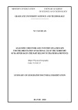 Summary of Geography doctoral dissertation: Analyzing structure and function of landscape for the orientation of rational use of the territory of Ma river basin (the part belong to Thanh Hoa province)