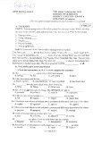 Đề thi học kì 1 môn Tiếng Anh 6 năm 2020-2021 có đáp án - Phòng GD&ĐT thành phố Thủ Dầu Một