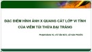 Bài giảng Đặc điểm hình ảnh X quang cắt lớp vi tính của viêm túi thừa đại tràng - Bs. Phạm Đăng Tú