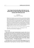 Thực trạng và giải pháp quản lí phối hợp các lực lượng giáo dục trong hoạt động giáo dục đạo đức cho học sinh trung học cơ sở