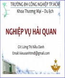 Bài giảng Nghiệp vụ hải quan