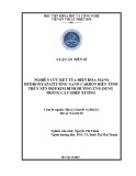 Luận án Tiến sĩ Hóa học: Nghiên cứu kết tủa điện hóa màng hydroxyapatit/ống nano carbon biến tính trên nền hợp kim định hướng ứng dụng trong cấy ghép xương