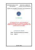 Summary of Chemistry doctoral thesis: Synthesis of LiFexM1-xPO4/graphene nanocomposite as cathode material to improve electrochemical properties for lithium-ion batteries