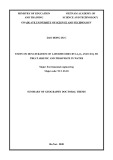 Summary of Geography doctoral thesis: Study on denaturation of Laterite ores by La2O3 and CeO2 to treat arsenic and phosphate in water