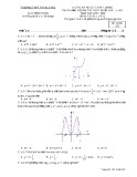 Đề KSCL ôn thi THPT Quốc gia môn Toán 12 năm 2019-2020 - Trường THPT Triệu Sơn 2 (Lần 1)