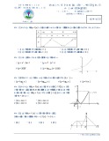 Đề thi KSCL môn Toán 12 năm 2019-2020 có đáp án - Trường THPT Thạch Thành 3 (Lần 2)