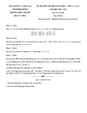Đề thi thử cho đội tuyển HSG môn Toán năm 2020-2021 - Trường THPT chuyên Hùng Vương (Vòng 1 - Lần 2)
