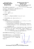 Đề kiểm tra chất lượng môn Toán 10 năm 2019-2020 có đáp án - Trường THPT Lý Thái Tổ (Lần 2)